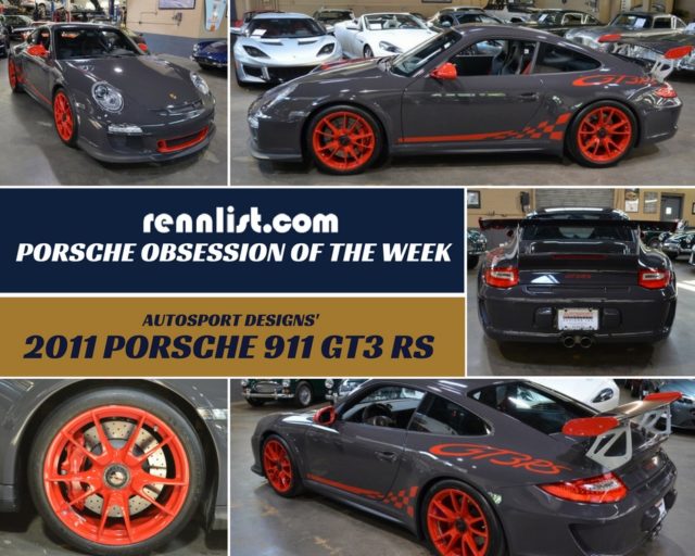 Porsche 997 911 GT3 RS with 650 Miles Is Basically New