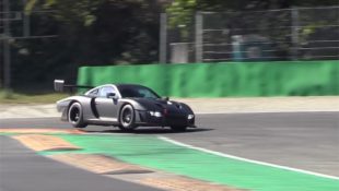 Porsche 935 Moby Dick Caught Screaming Around Monza