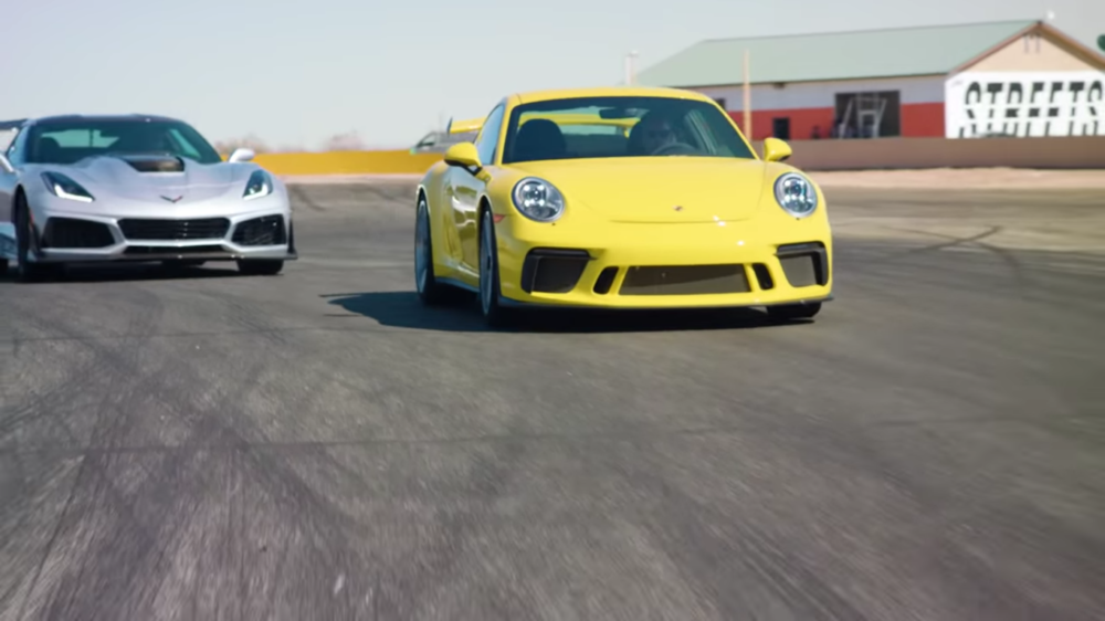 911 GT3 vs Corvette ZR1