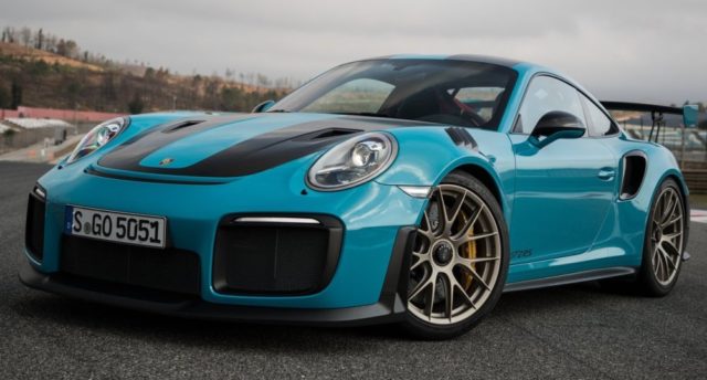 2018 Porsche 911 GT2 RS Blue