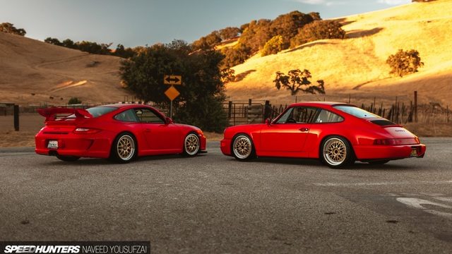 Updating a 2012 997.2 GT3 & 964 C2 Dressed in Guards Red