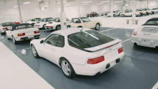 All-White Porsche Collection