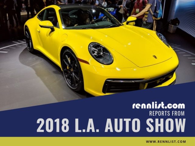 2020 Porsche 911 Carrera S Trio Dazzles the 2018 L.A. Auto Show