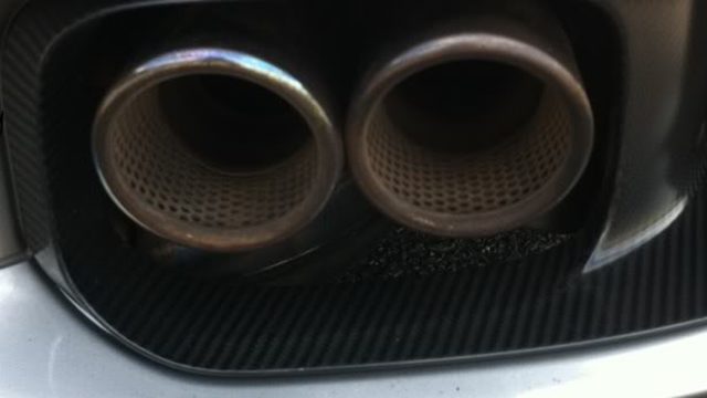 Porsche 997: Why Are My Tail Pipes Sooty?