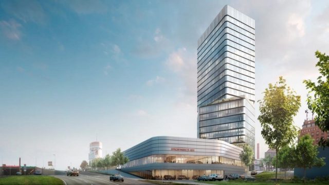 Porsche Design Tower & New Porsche Center Revealed in Germany