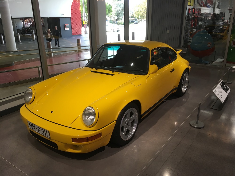 1989 Ruf Porsche at Petersen Automotive Museum