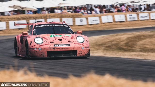 A Look Back at the Pink Pig at Goodwood FoS
