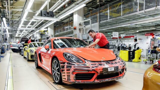 Porsche factory