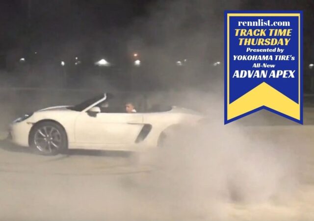 Porsche 718 Boxster is a Wicked Donut Machine: Track Time Thursday Presented by Yokohama Tire’s All-New ADVAN APEX