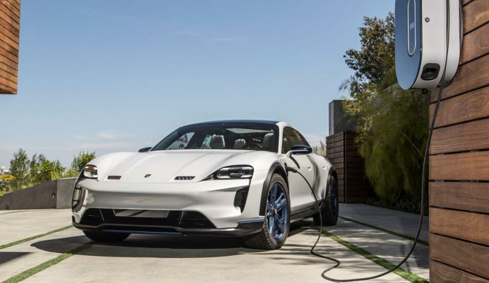 EV Porsche charging