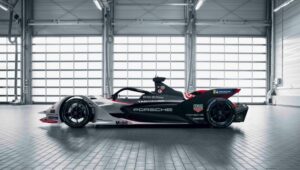 Porsche 99X Electric Racing Car Unveiled in Germany