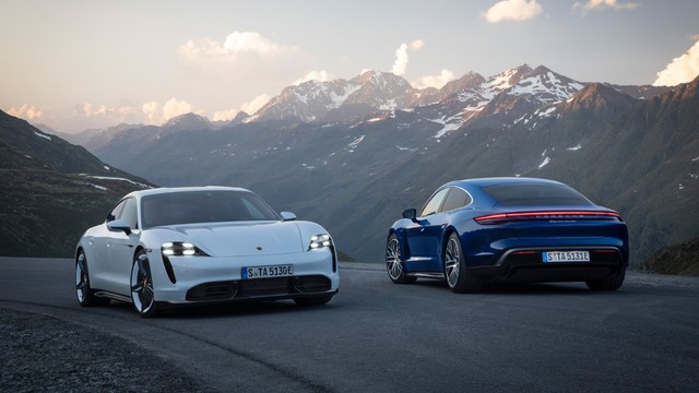 By the Numbers:  Electric Taycan vs. Gas Panamera Comparison