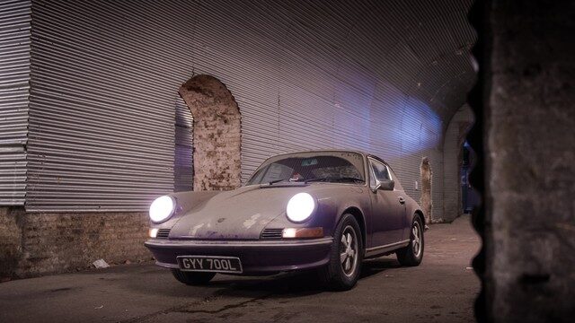 Porsche 911T Revived After Sitting in Car Park for 10 Years