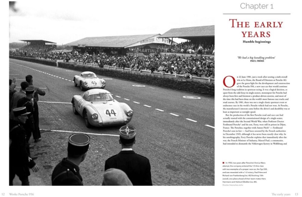 Porsche in Print: <i>Works Porsche 956: The Definitive History</i>