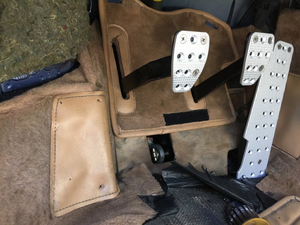 Installing Aluminum Racing Pedals on a 993