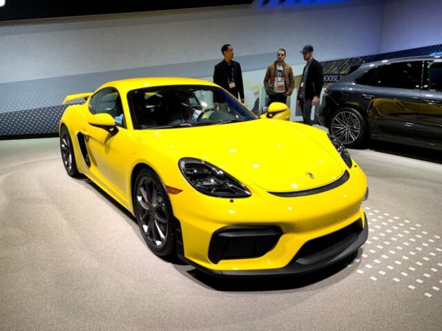 L.A. Auto Show 2019: 2020 Porsche 718 GT4