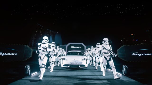 Porsche Taycan - Star Wars