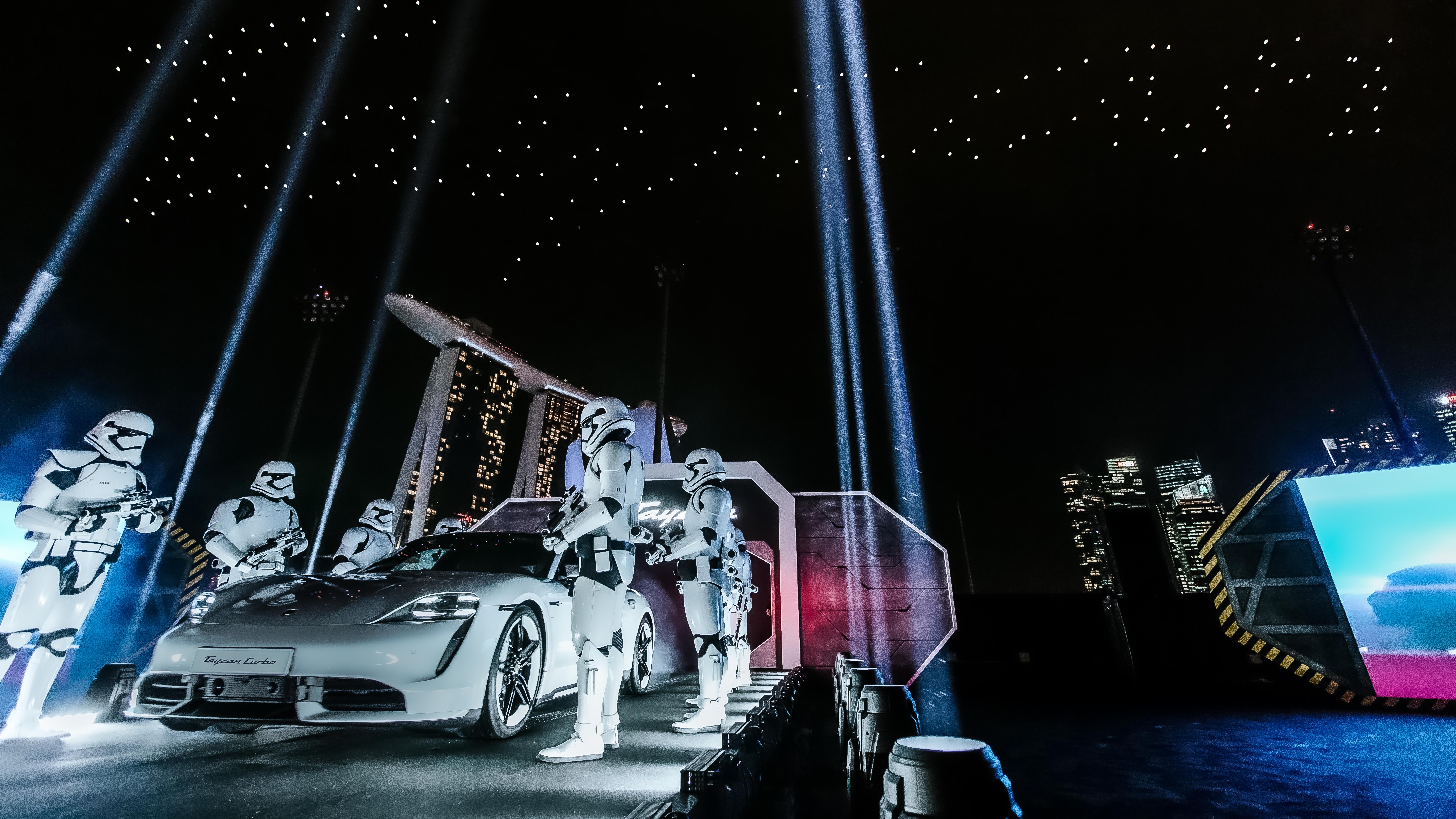 Porsche Taycan - Star Wars