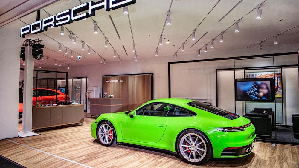 911 at Porsche pop-up shop