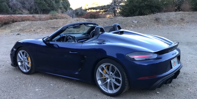 2020 718 Boxster Spyder- A Roofless GT4?