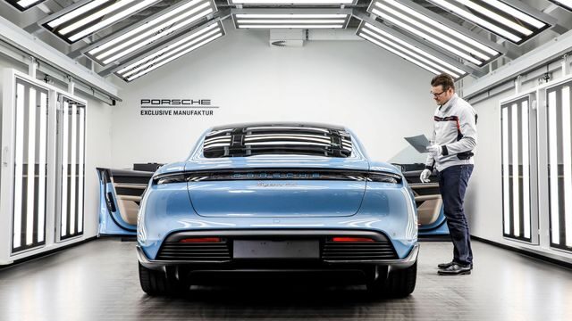 Porsche Exclusive Manufaktur Offers 90 Options for Taycan