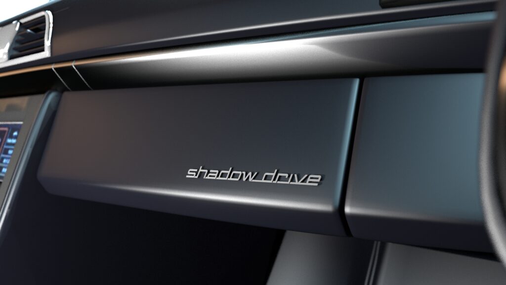 Shadow Drive Dash Badge