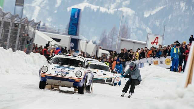 GP Ice Race Attracts Porsche Fans From All Over to Frozen Tundra