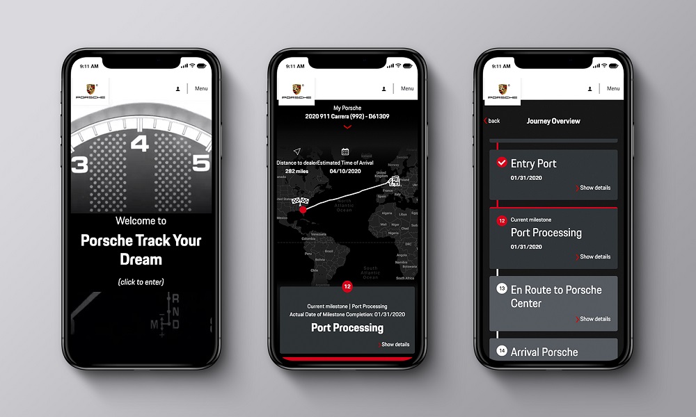 ‘Porsche Track Your Dream’ App 