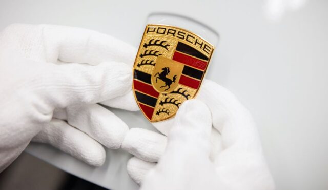Porsche Crest emblem logo
