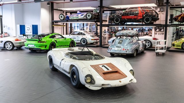Legendary 910/8 Bergspyder Being Preserved at Porsche Museum