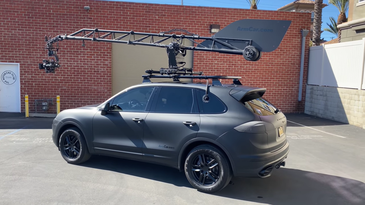 photo of Film Your Own Car Commercials with this $500K Porsche Cayenne Camera Car image