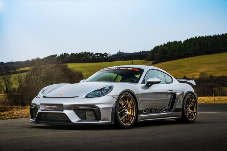 MantheyRacing Introduces trackReady Porsche 718 Cayman GT4 MR