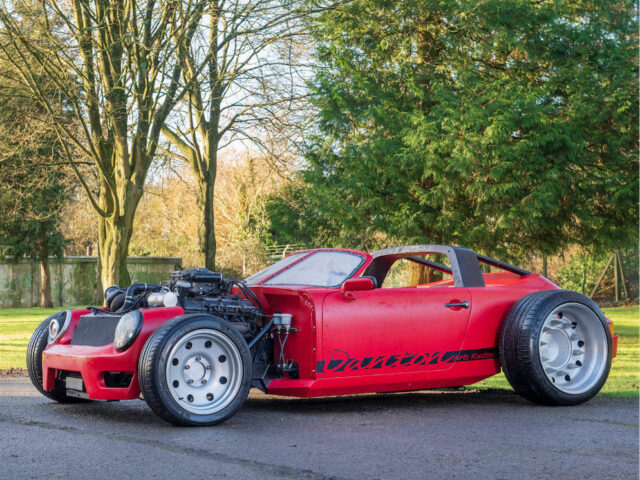 Blower Bentley V8 Powered 911T Is Quite a Thing to Look At