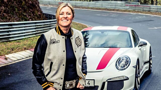 Sabine Schmitz Porsche 911 Nürburgring