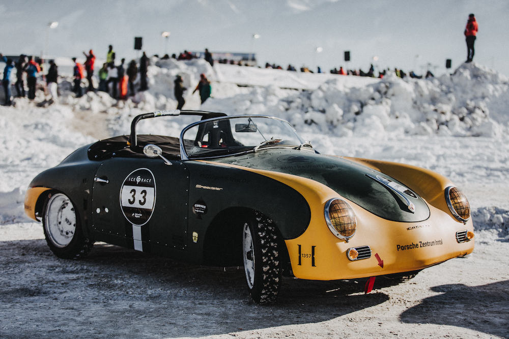 photo of One of a Kind Porsche 356 Speedster Ice Racer Finds New Home image