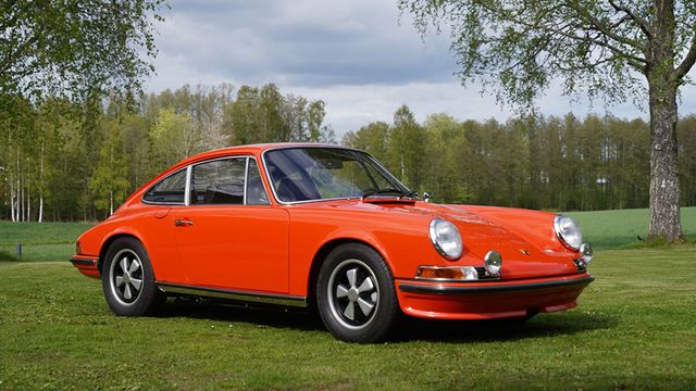 photo of Gorgeous Tangerine 1972 911 S Up for Grabs With Big Price Tag image