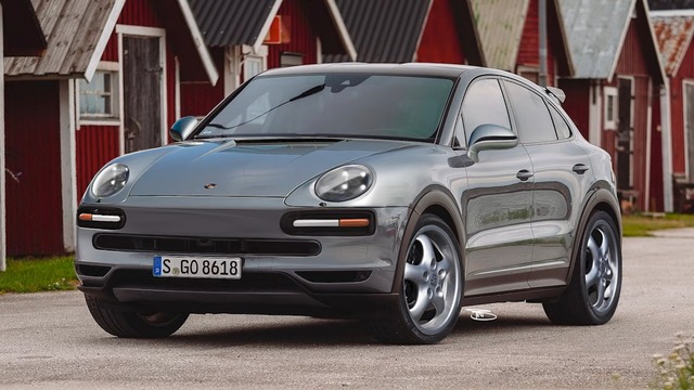 Classic Cayenne Turbo Rendering Incorporates More 911 Style