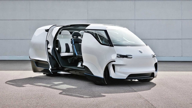 Porsche Vision Renndienst Previews the Future of Minivans