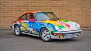 911 Carrera Art Car Goes Up for Auction