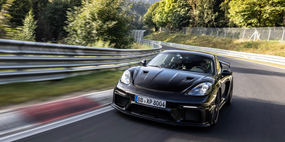 photo of New Cayman GT4 RS Roars to Life in Nurburgring Lap image