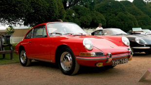1963 Porsche 901 on displayConcours D'Elegance at Hampton Court Palace