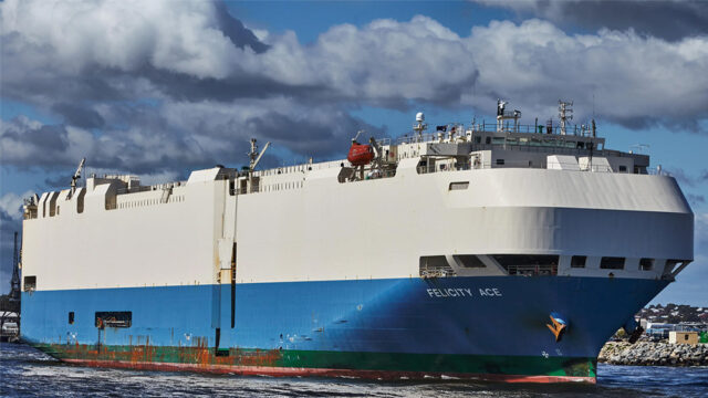 Felicity Ace Cargo Ship