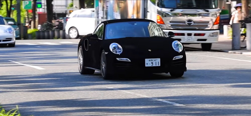 Beyond Murdered-Out: Porsche 911 Turbo Is the 'Blackest' in the World