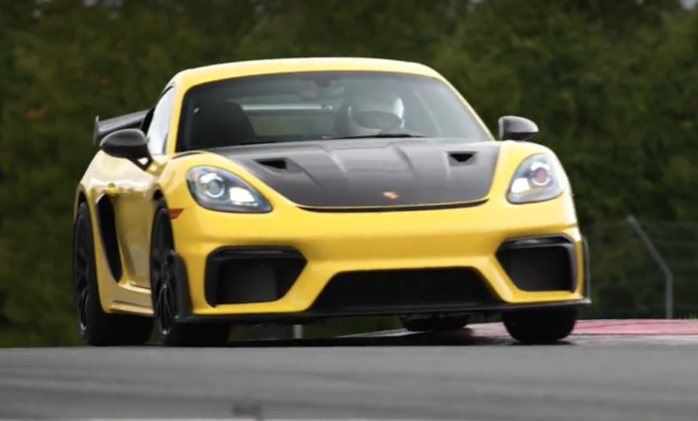 photo of Matt Farah Gives Almost Perfect Score to Cayman GT4 RS image
