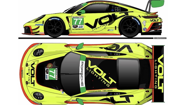 Volt Racing Will Field 911 GT3 R In 2023 GTD Events