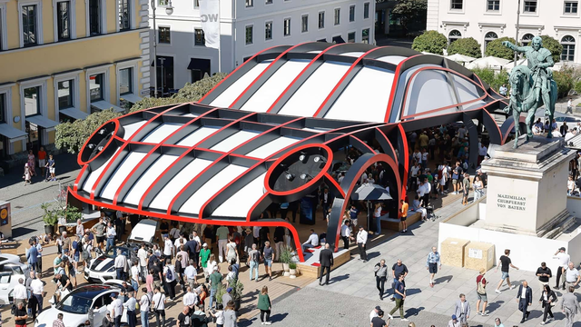 Porsche’s Huge 911 Structure Is The Coolest Thing At Munich Auto Show