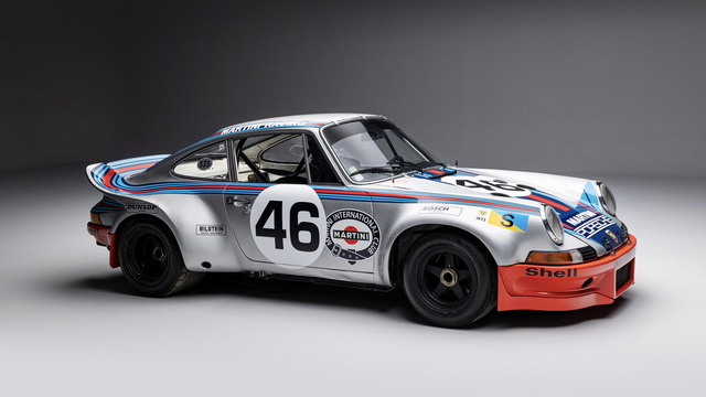 1973 Porsche 911 Racer With Martini Livery Is a Stunning Find