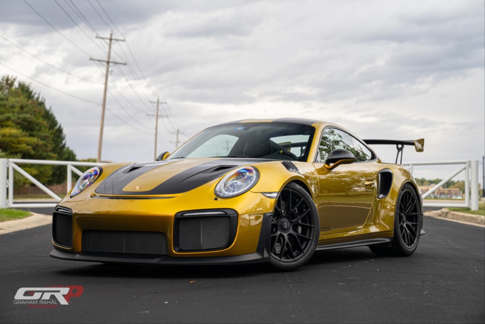2018 911 GT2 RS in Chromaflair Explosive Gold Sells for Nearly $600K ...