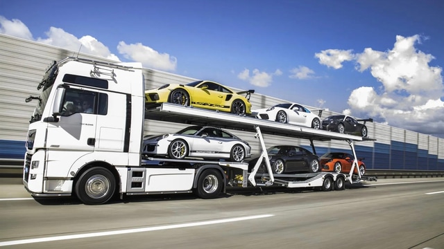 You Can Buy This Entire Trailer Full of Porsche 911 GT3 Models