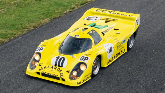 Last Porsche 917 Ever Raced at Le Mans Headed to Auction